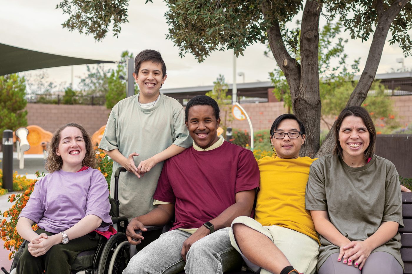 Families and caregivers together